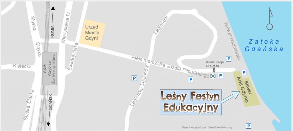 Mapka dojazdu