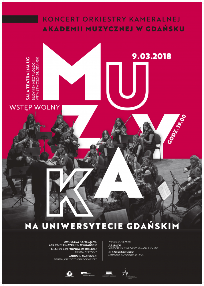 w marcu 2018 muzyka na&nbsp;UG